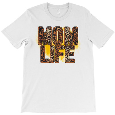 Mom Life T-shirt Designed By Alemin
