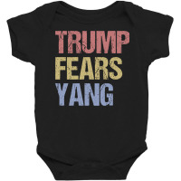 Trump Fears Yang 1 Baby Bodysuit | Artistshot