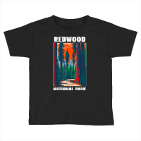 Redwood National Park Visit Our National Parks T Shirt Toddler T-shirt | Artistshot