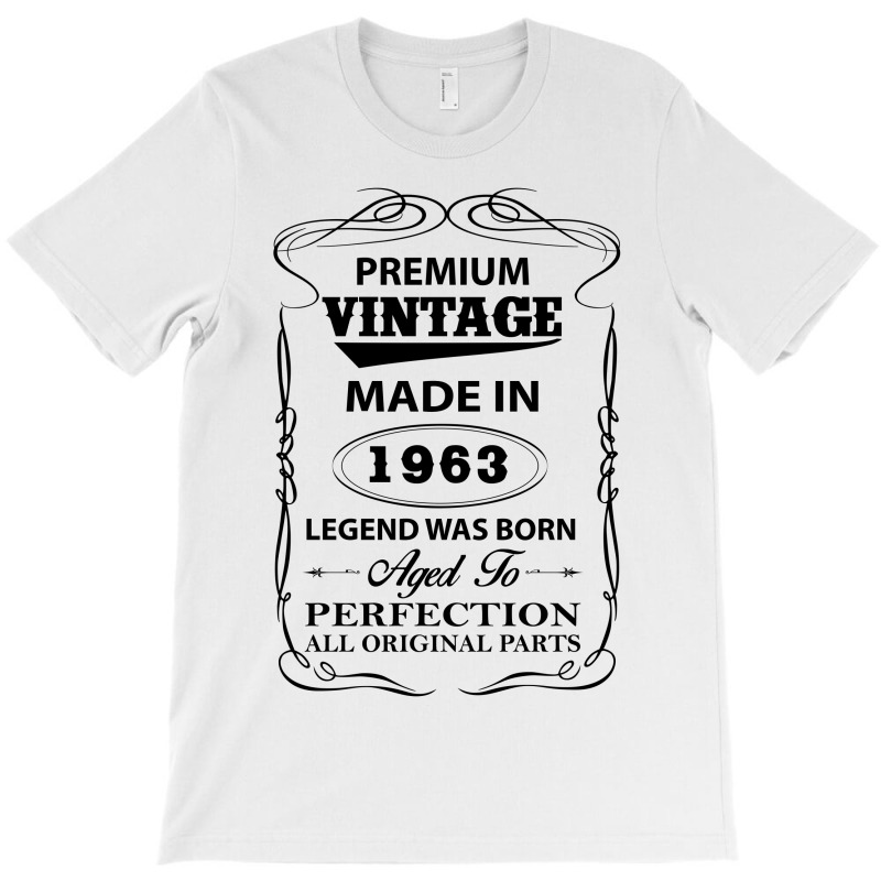 Vintage Legend Was Born 1963 T-shirt | Artistshot