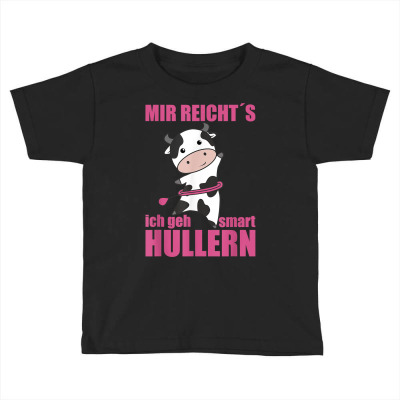 I Huller Smart Hoop Cute Cow Sports Ring Cows Farm T Shirt Toddler T-shirt Designed By Carlakayl