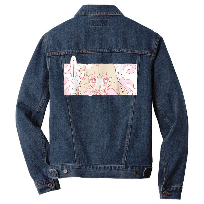 Yume Kawaii Anime Soft Girl Aesthetic Egirl Pastel Goth T Shirt Men Denim Jacket | Artistshot