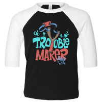 Trouble Maker Toddler 3/4 Sleeve Tee | Artistshot