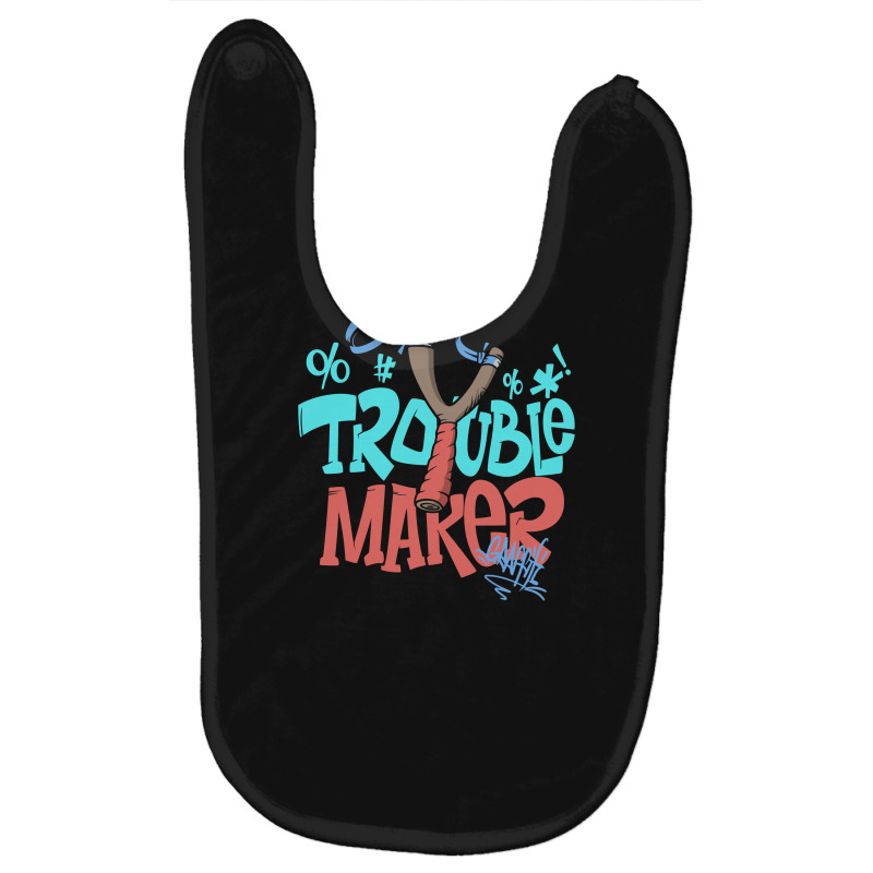 Trouble Maker Baby Bibs | Artistshot