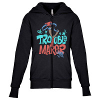 Trouble Maker Youth Zipper Hoodie | Artistshot