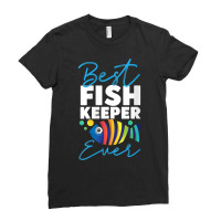 Womens Saltwater Aquarium Rainbow Best Fishkeeper Ever V Neck T Shirt Ladies Fitted T-shirt | Artistshot