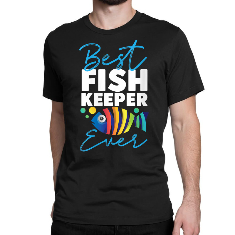 Womens Saltwater Aquarium Rainbow Best Fishkeeper Ever V Neck T Shirt Classic T-shirt by naythendeters2000 | Artistshot