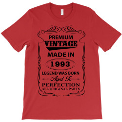 vintage legend was born 1993 T-Shirt | Artistshot