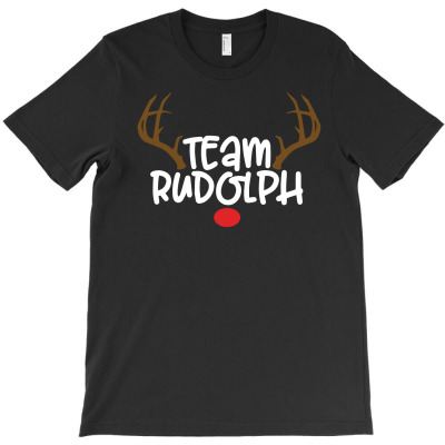 Team Rudolf For Dark T-shirt Designed By Alemin