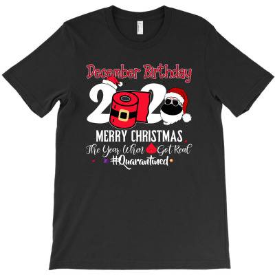 December 2020 Birthday Christmas For Dark T-shirt Designed By Alemin