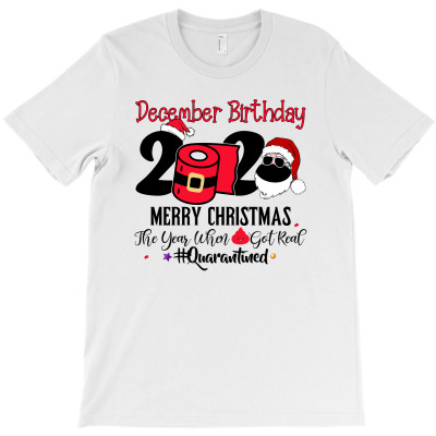 December 2020 Birthday Christmas For Light T-shirt Designed By Alemin