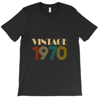 Vintage 1970 48th Birthday Classic T-shirt Designed By Celenganraindu