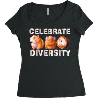 Celebrate Diversity Hamster Guinea Pig Furry Potato Animal T Shirt Women's Triblend Scoop T-shirt | Artistshot