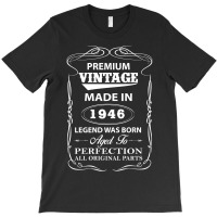 Vintage Legend Was Born 1946 T-shirt | Artistshot