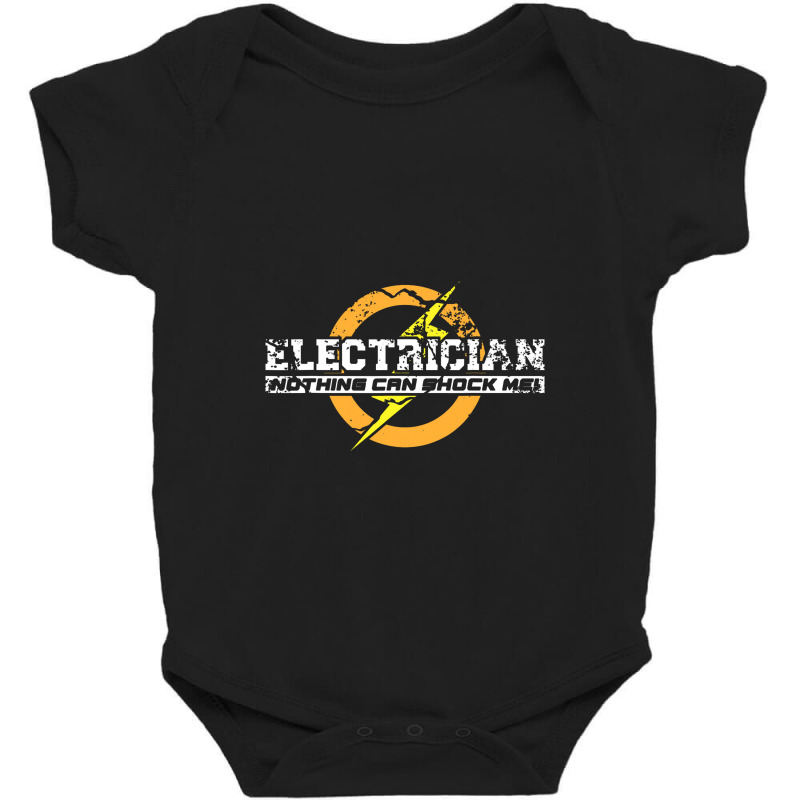 Mens Electrician Electronics Engineer Linemen Power Plant Baby Bodysuit by hajarbor | Artistshot