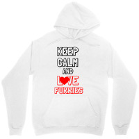 Keep Calm And Love Furries Unisex Hoodie | Artistshot