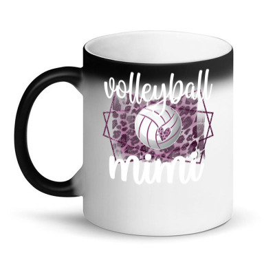 Volleyball Sport Lover Mimi Grandma Of Volleyball Player Mimi 177 Magic Mug Designed By Offensejuggler