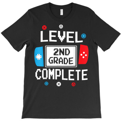 Gamer Student Senior Level 2nd Grade Complete Class Of Day T Shirt T-shirt Designed By Latonja Brock