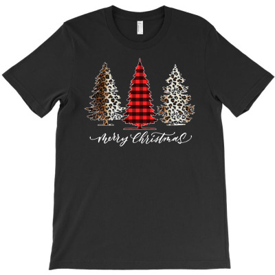 Merry Christmas Trees T-shirt Designed By Alemin
