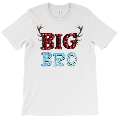 Big Bro Reindeer T-shirt Designed By Alemin