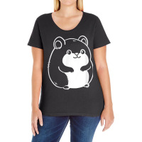 Hamster Doodle Drawing  Cute Hamster Pet Lover & Owner T Shirt Ladies Curvy T-shirt | Artistshot