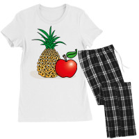 Pineapple And Apple Women's Pajamas Set | Artistshot