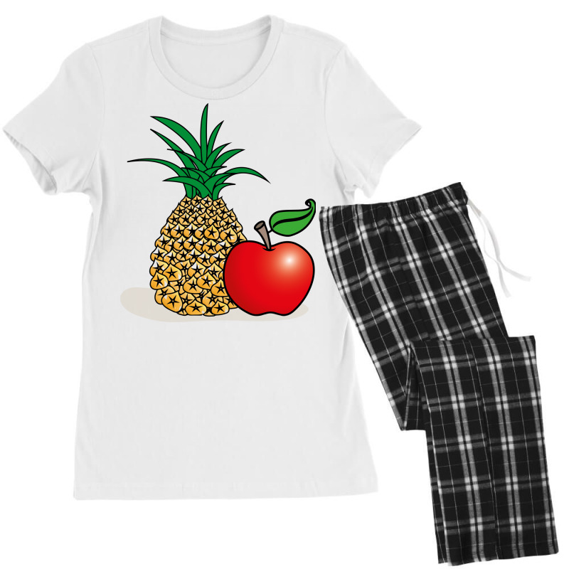 Pineapple And Apple Women's Pajamas Set by Chiks | Artistshot