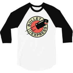bullet express 3/4 Sleeve Shirt | Artistshot