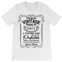 Vintage Made In 1971 T-shirt | Artistshot