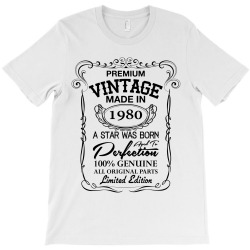 vintage made in 1980 T-Shirt | Artistshot