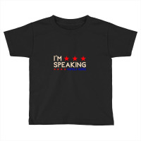 I’m Speaking Kamala Essential Toddler T-shirt | Artistshot