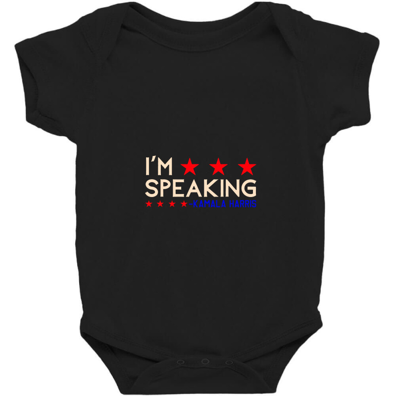 I’m Speaking Kamala Essential Baby Bodysuit | Artistshot