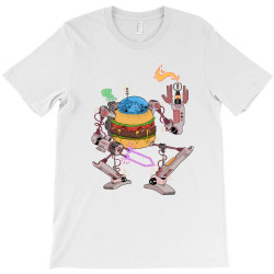 burgerobot T-Shirt | Artistshot