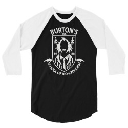 burton's school of bio exorcism 3/4 Sleeve Shirt | Artistshot