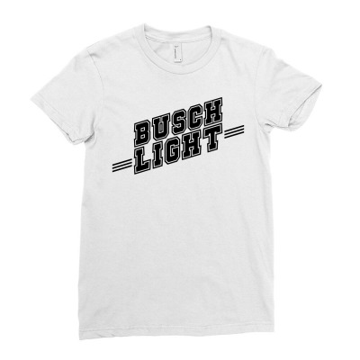Busch Light Ladies Fitted T-shirt Designed By Monstore