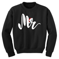 Mr And Mrs Christmas Mr For Dark Youth Sweatshirt | Artistshot