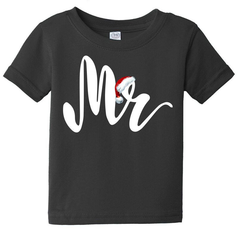 Mr And Mrs Christmas Mr For Dark Baby Tee by autlu2024 | Artistshot