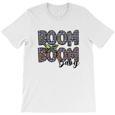 Boom Boom Baby T-shirt Designed By Omer