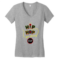 Music Vinyl Hiphop Women's V-neck T-shirt | Artistshot