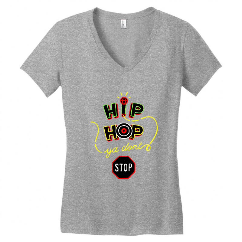 Music Vinyl Hiphop Women's V-neck T-shirt | Artistshot