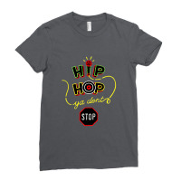 Music Vinyl Hiphop Ladies Fitted T-shirt | Artistshot