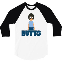 butts 3/4 Sleeve Shirt | Artistshot