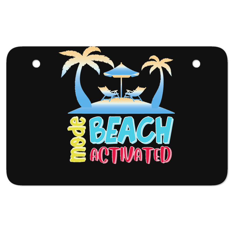 Beach Mode T  Shirt Beach Mode T  Shirt (1) Atv License Plate | Artistshot