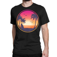 Beach T  Shirt Beach Sunset T  Shirt Classic T-shirt | Artistshot