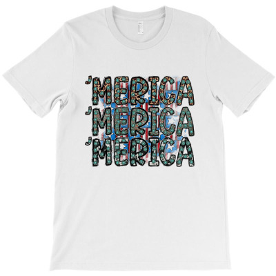 Merica Merica Merica T-shirt Designed By Omer