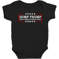 Dump Trump Baby Bodysuit | Artistshot