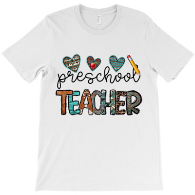 Preschool Teacher T-shirt Designed By Omer
