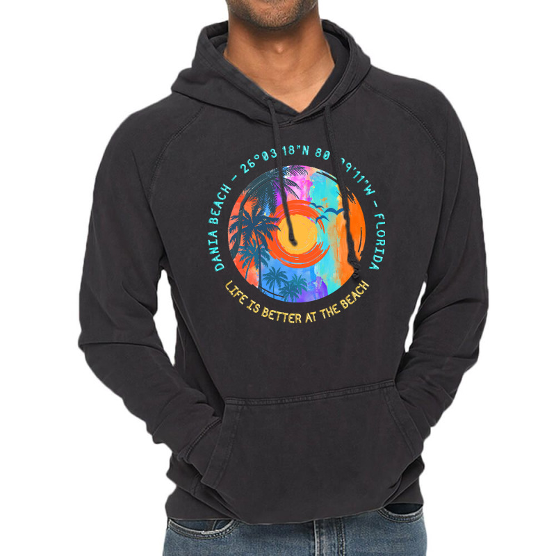 Dania Beach T  Shirt Dania Beach, Broward County, Florida T  Shirt Vintage Hoodie | Artistshot