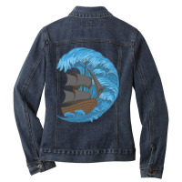 Ship Ladies Denim Jacket | Artistshot