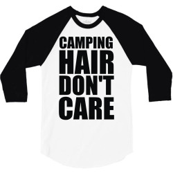 camping hair don't care 3/4 Sleeve Shirt | Artistshot